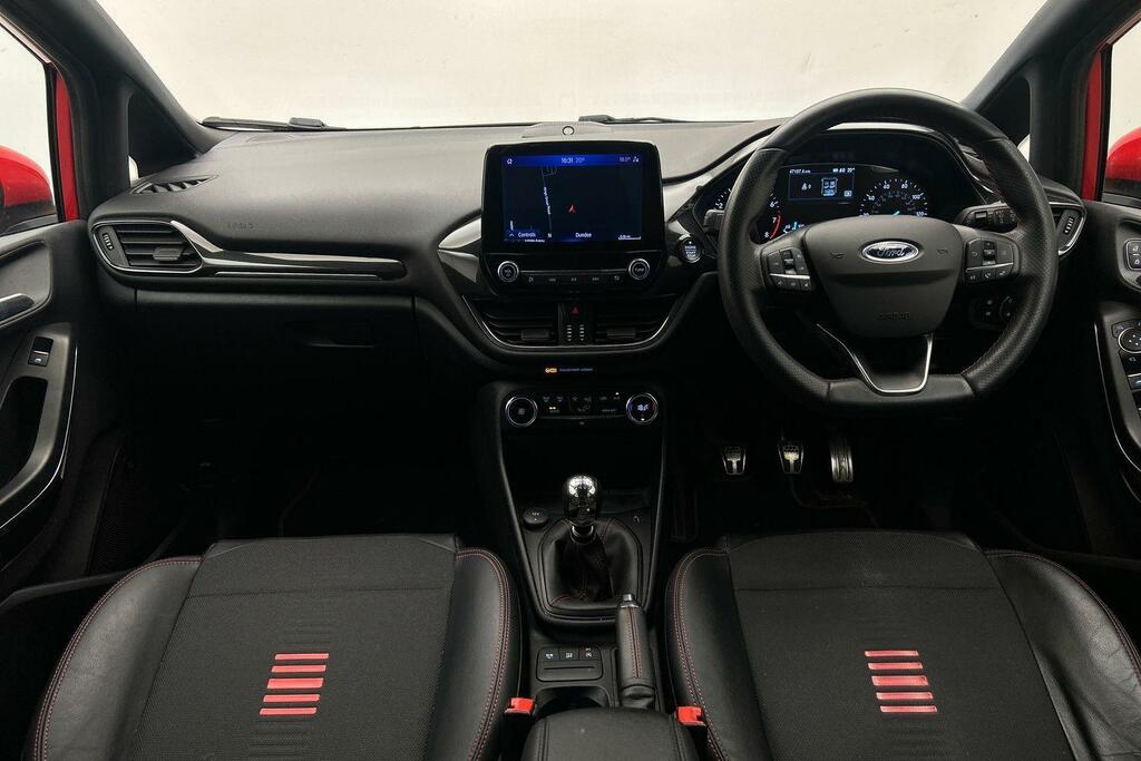 Ford Fiesta 1.0T Ecoboost Mhev St-line X Edition Euro 6 Ss EX70VBN Red #4