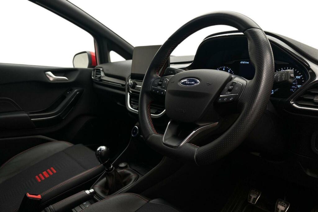 Ford Fiesta 1.0T Ecoboost Mhev St-line X Edition Euro 6 Ss EX70VBN Red #6