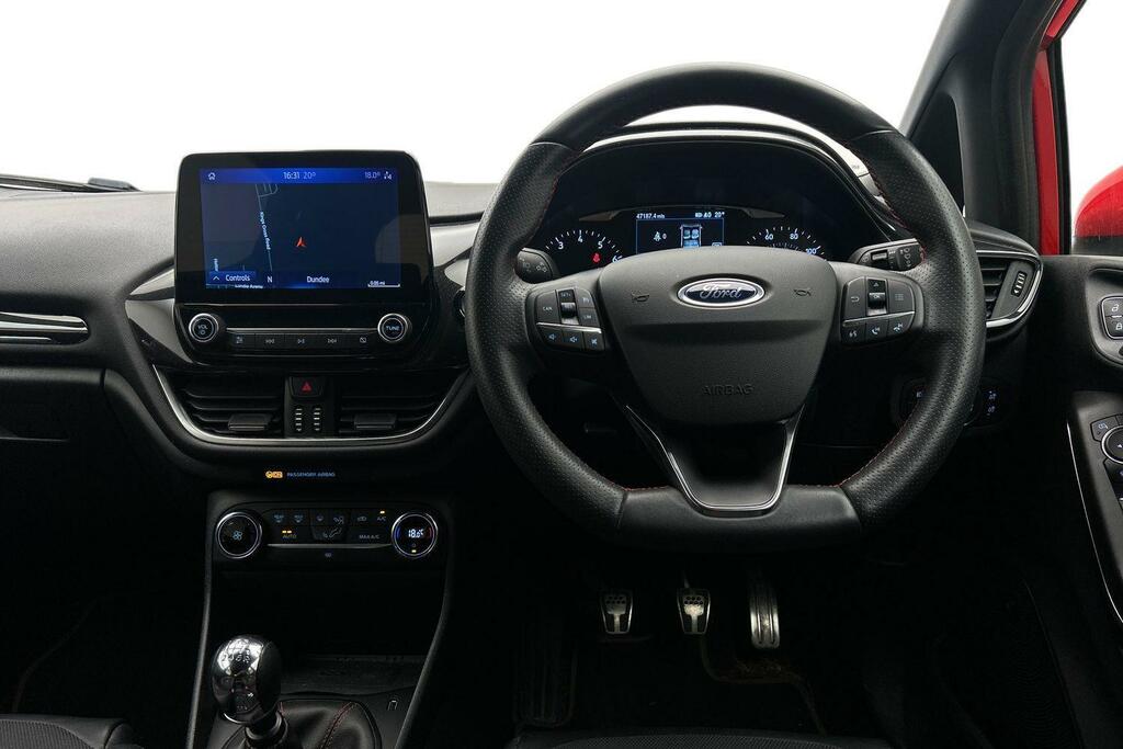 Ford Fiesta 1.0T Ecoboost Mhev St-line X Edition Euro 6 Ss EX70VBN Red #5