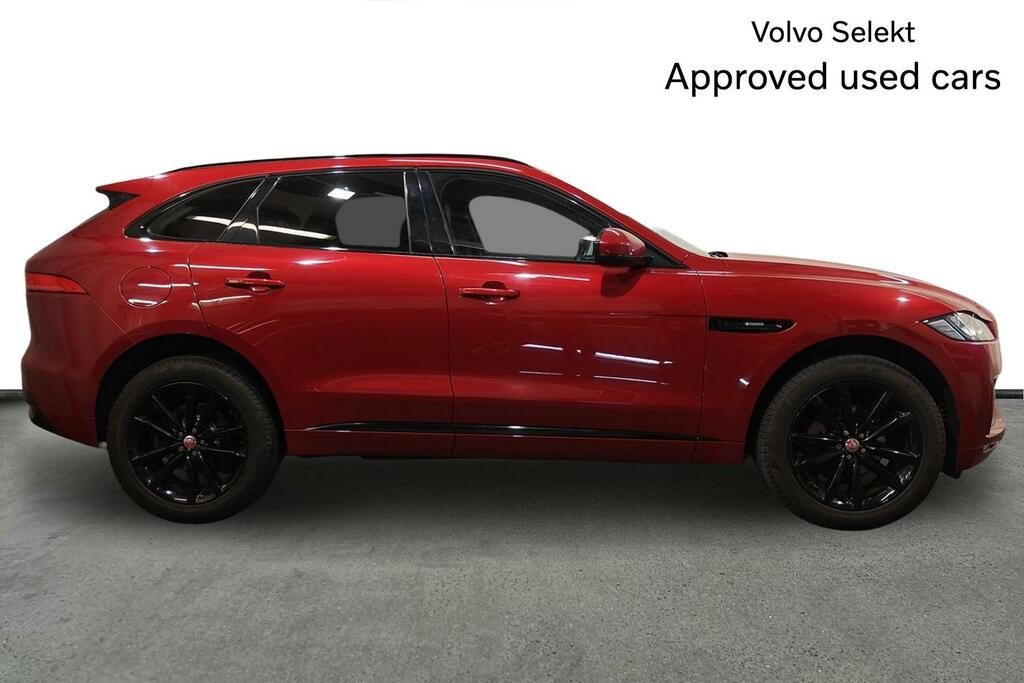Jaguar F-Pace 2.0D R-sport Awd Red #4