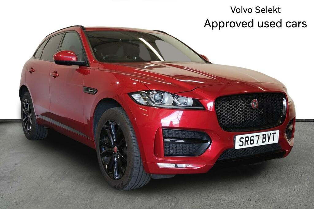 Jaguar F-Pace 2.0D R-sport Awd Red