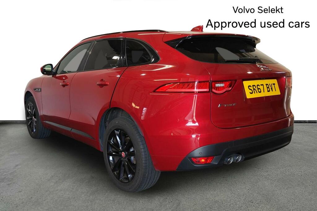 Jaguar F-Pace 2.0D R-sport Awd Red #3