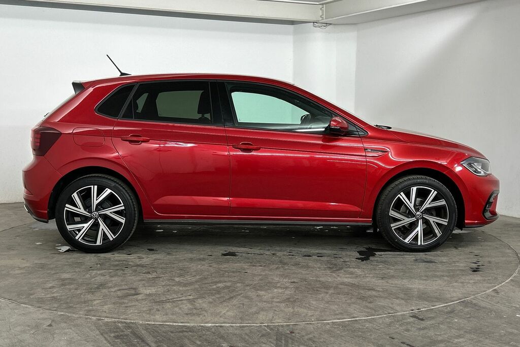 Volkswagen Polo 1.0 Tsi R-line EMZ5666 Red #4