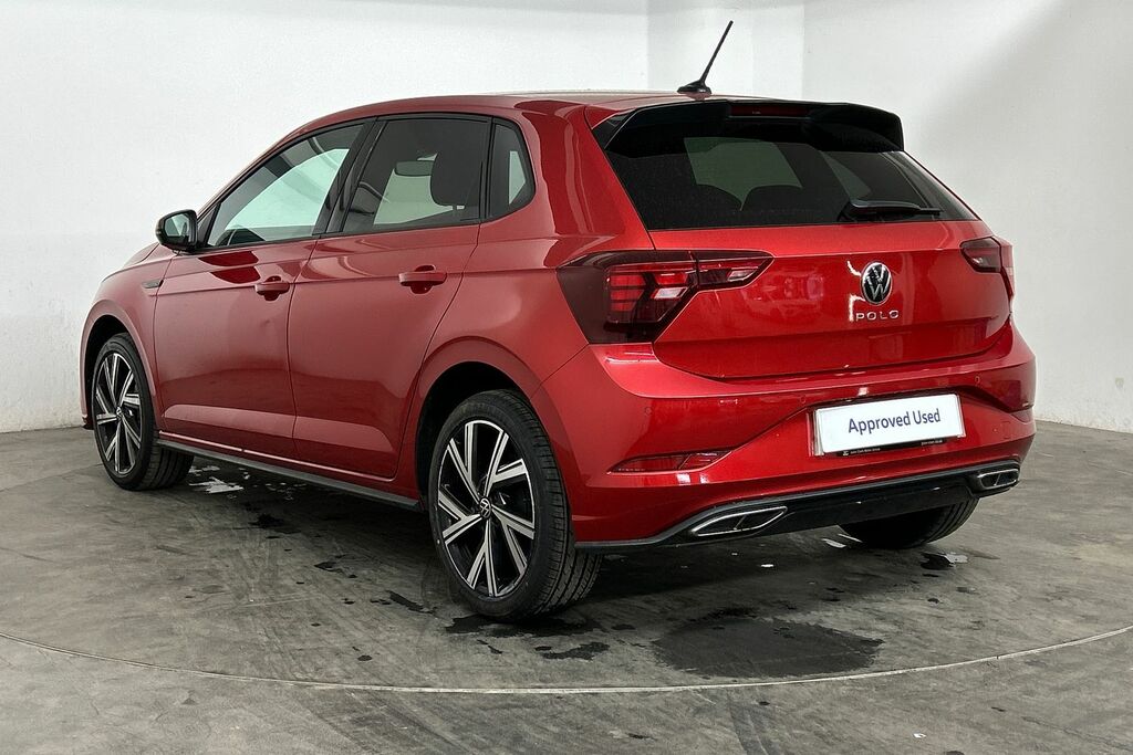 Volkswagen Polo 1.0 Tsi R-line EMZ5666 Red #3