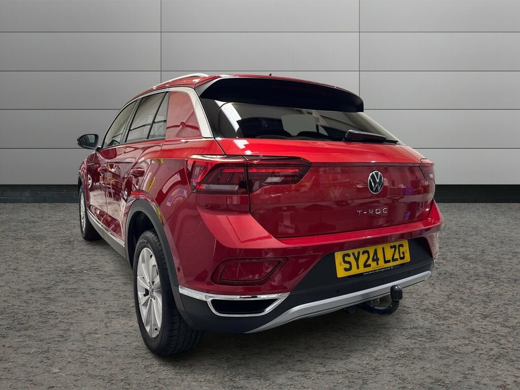 Volkswagen T-Roc 1.5 Tsi Style Red #3