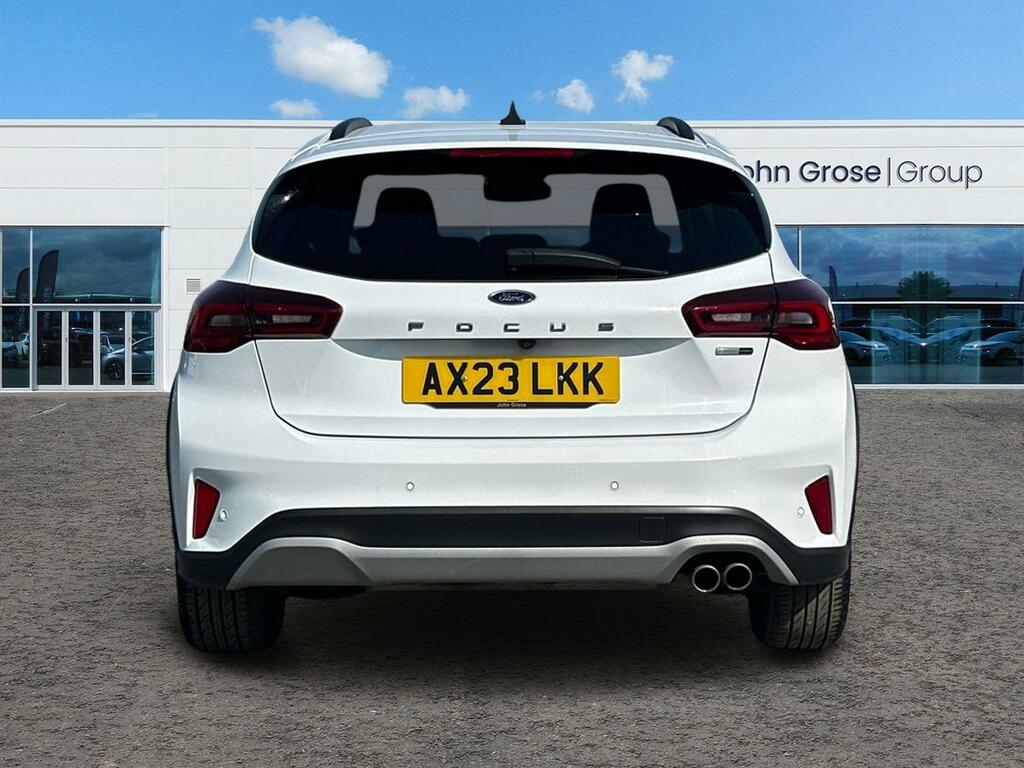 Ford Focus 1.0 Ecoboost Hybrid Mhev 155 Active Hatchback AX23LKK White #4