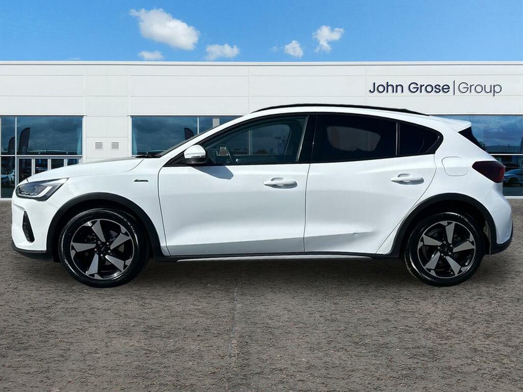 Ford Focus 1.0 Ecoboost Hybrid Mhev 155 Active Hatchback AX23LKK White #6
