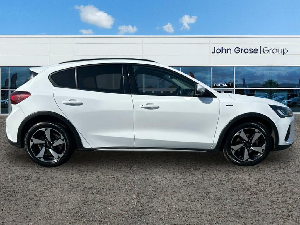 Ford Focus 1.0 Ecoboost Hybrid Mhev 155 Active Hatchback AX23LKK White #2