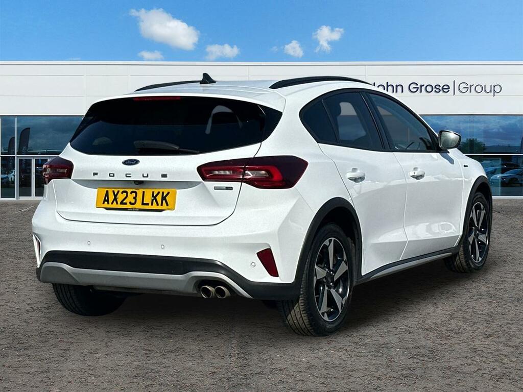 Ford Focus 1.0 Ecoboost Hybrid Mhev 155 Active Hatchback AX23LKK White #3