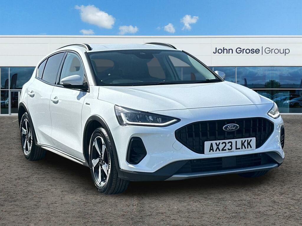 Ford Focus 1.0 Ecoboost Hybrid Mhev 155 Active Hatchback AX23LKK White