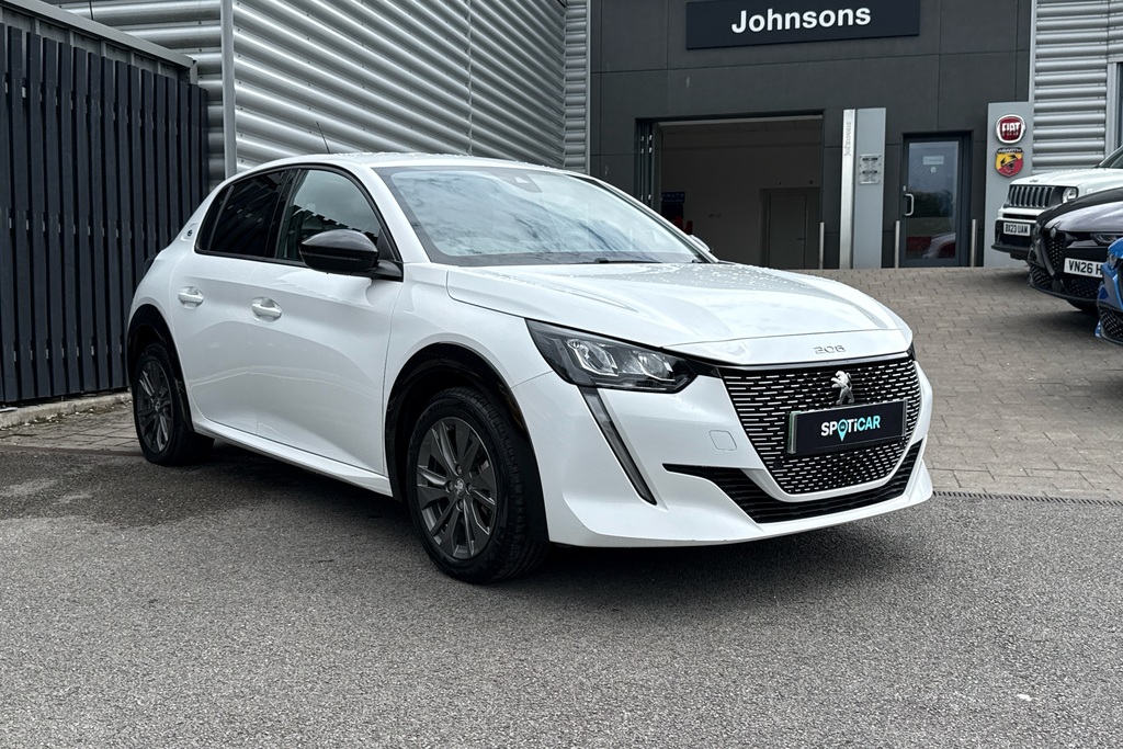 Peugeot e-208 50Kwh Allure Premium 7.4Kw Charger WT23EFS White #3