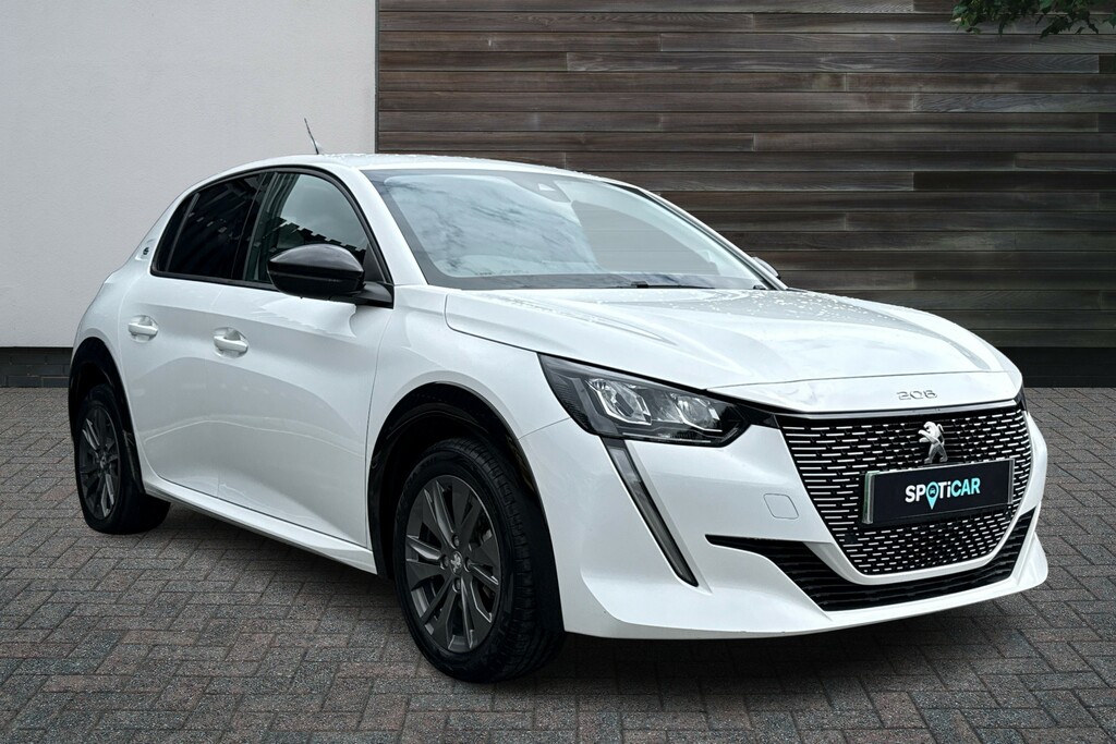 Peugeot e-208 50Kwh Allure Premium 7.4Kw Charger WT23EFS White