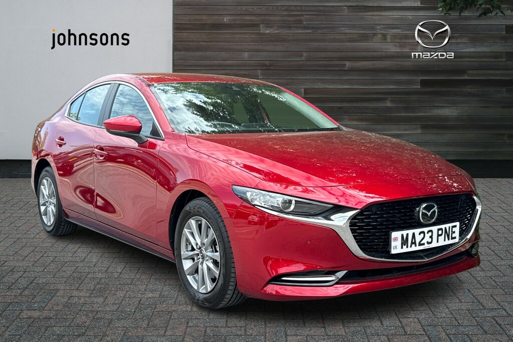 Mazda 3 2.0 E-skyactiv-x Mhev 186 Se-l Lux Red