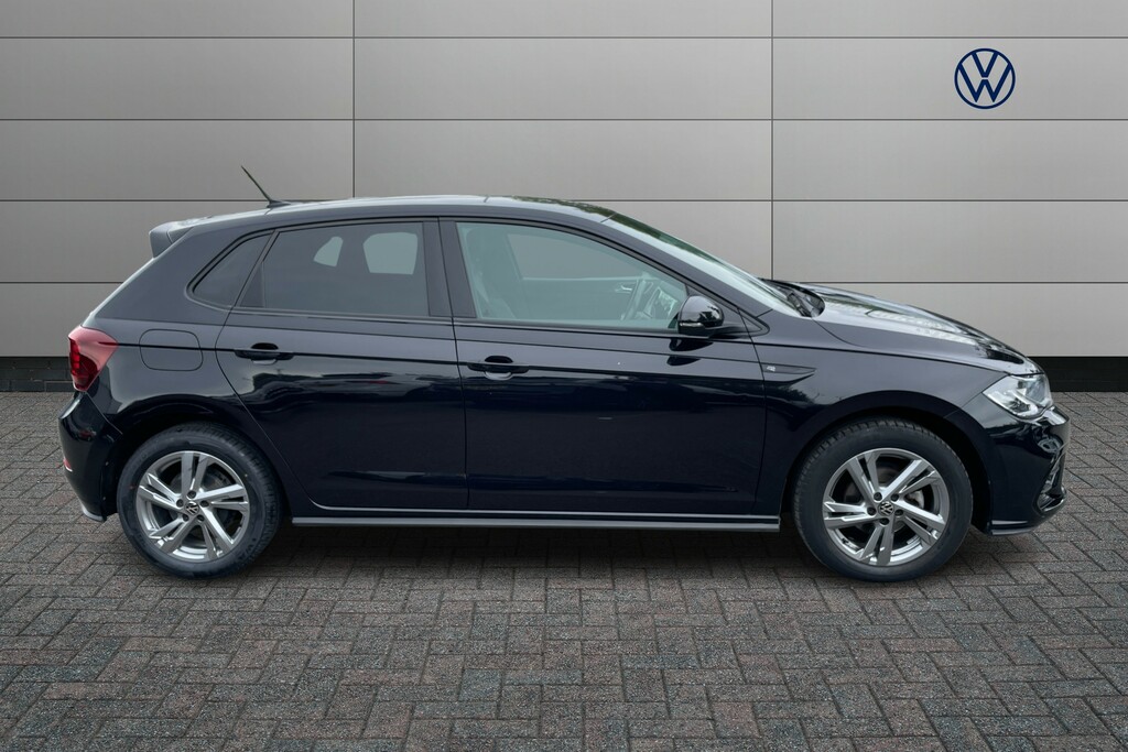 Volkswagen Polo 1.0 Tsi R-line DA73YPU Black #4