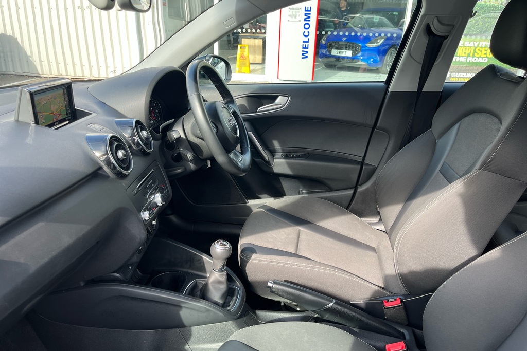Audi A1 1.0 Tfsi Sport Nav KJ18EHF Black #6