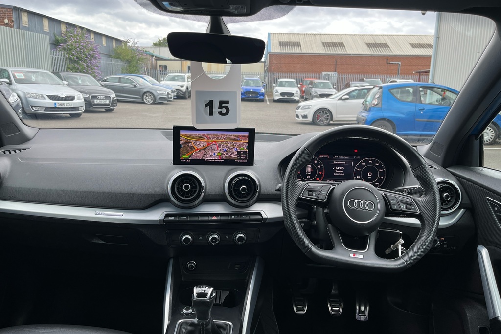Audi Q2 30 Tfsi S Line SP22UCC Blue #3