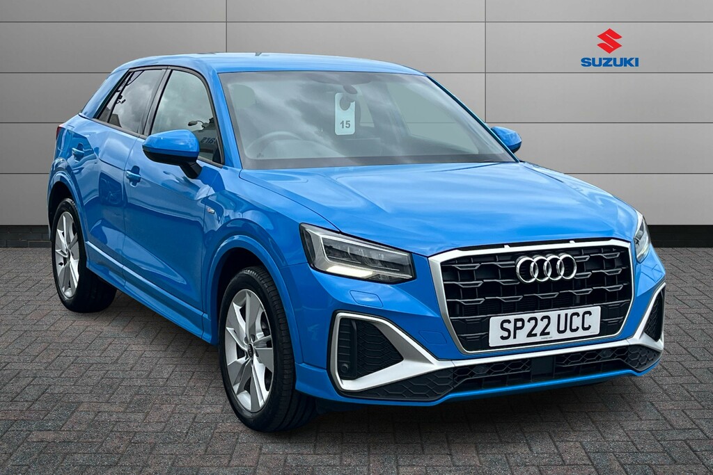 Audi Q2 30 Tfsi S Line SP22UCC Blue