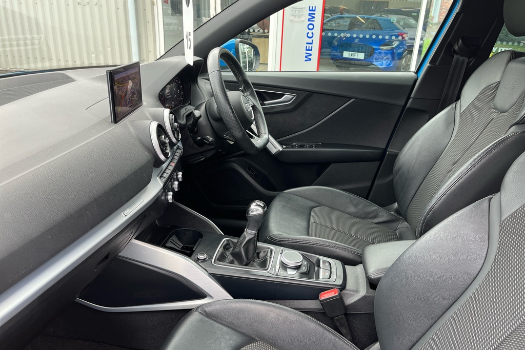 Audi Q2 30 Tfsi S Line SP22UCC Blue #6