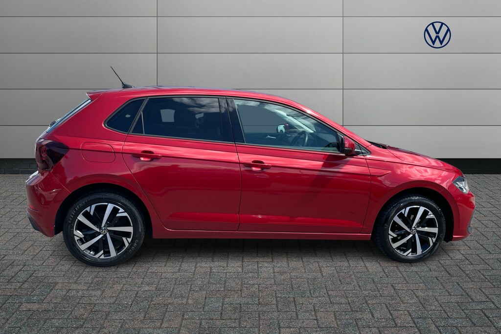 Volkswagen Polo 1.0 Tsi Match Dsg DU74BZW Red #4