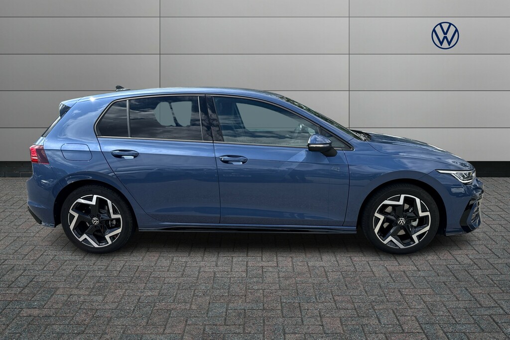 Volkswagen Golf 2.0 Tdi 150 R-line Dsg Blue #4