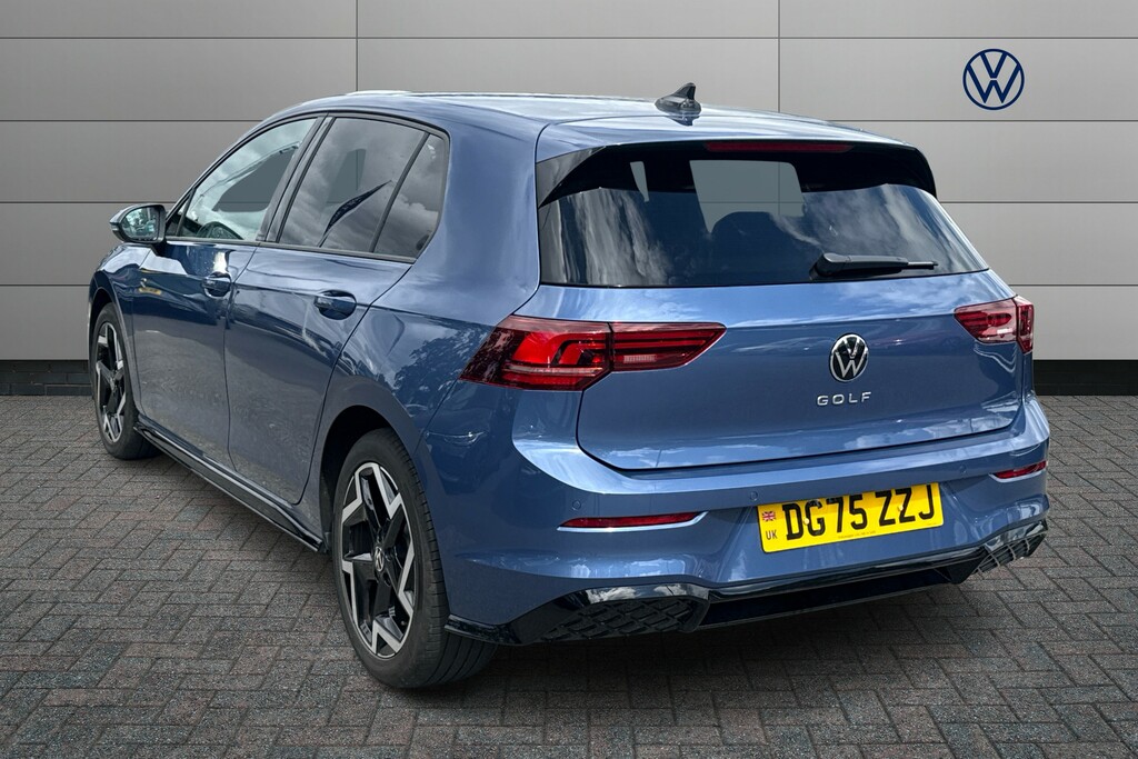 Volkswagen Golf 2.0 Tdi 150 R-line Dsg Blue #3