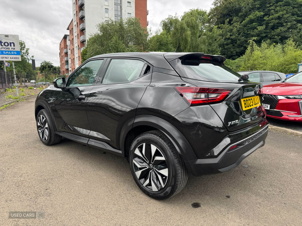 Nissan Juke 1.0 Dig-t 114 Acenta BD23UJJ Black #4