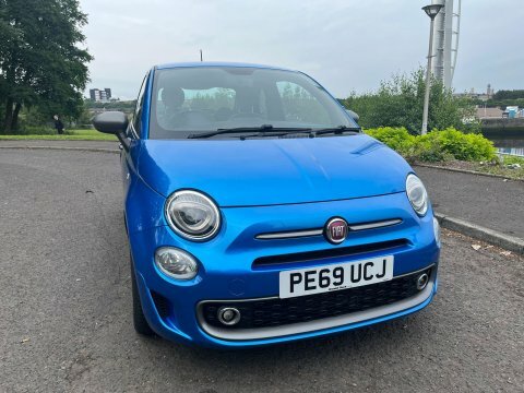 Fiat 500 1.2 Sport Euro PE69UCJ Blue #2