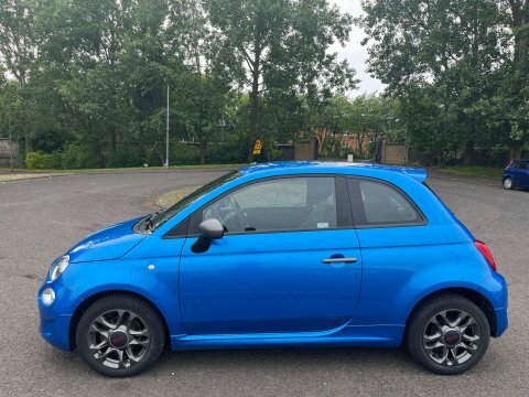 Fiat 500 1.2 Sport Euro PE69UCJ Blue #6