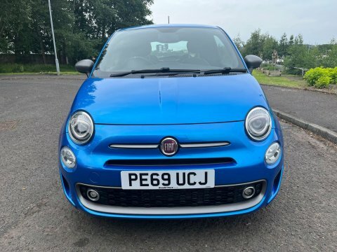 Fiat 500 1.2 Sport Euro PE69UCJ Blue #3