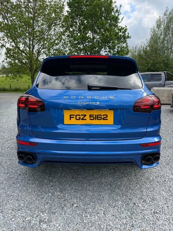 Porsche Cayenne 2017 4.2 Td V8 S Suv Tiptronics 4Wd Eur Blue #5