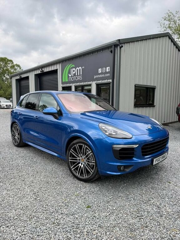 Porsche Cayenne 2017 4.2 Td V8 S Suv Tiptronics 4Wd Eur Blue