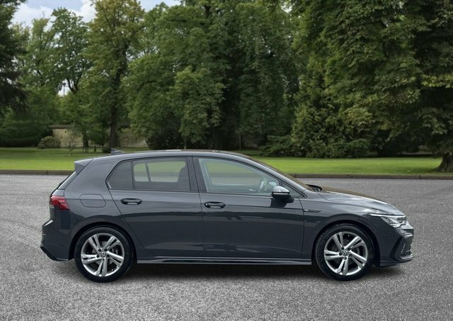 Volkswagen Golf 2022 1.5 Etsi Mhev R-line Hatchback Hyb Grey #3