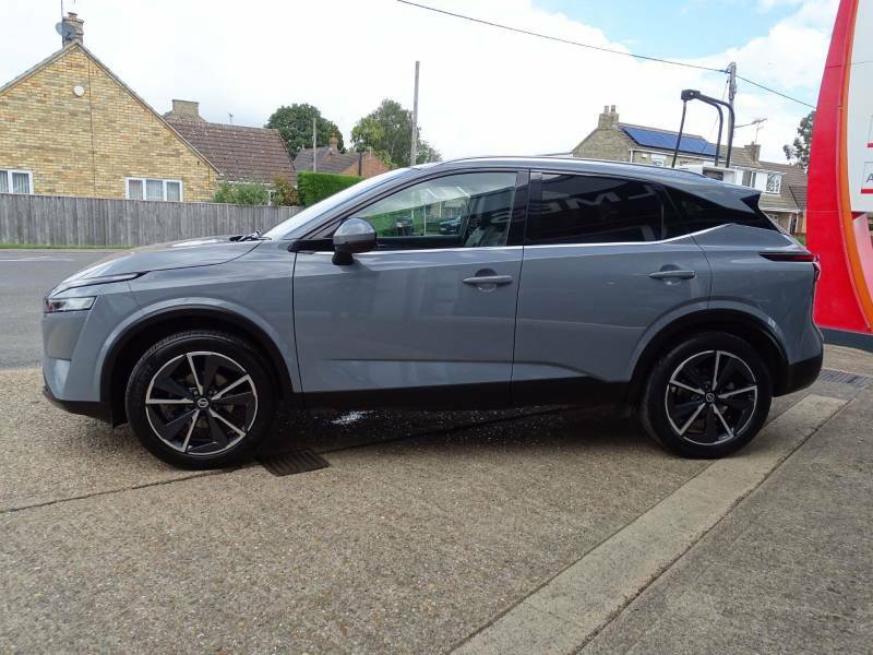Nissan Qashqai 1.3 Dig-t Mh Tekna - 2022 22 YD22HVF Grey #4