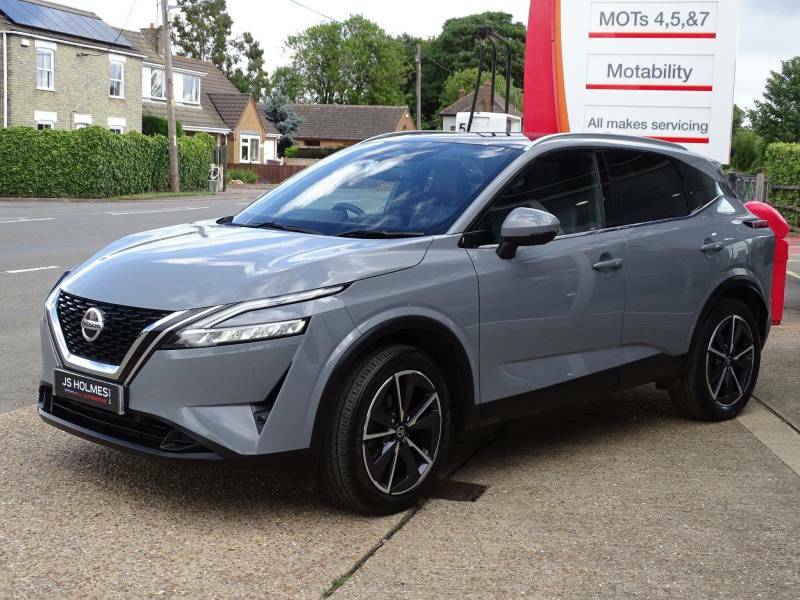 Nissan Qashqai 1.3 Dig-t Mh Tekna - 2022 22 YD22HVF Grey #3