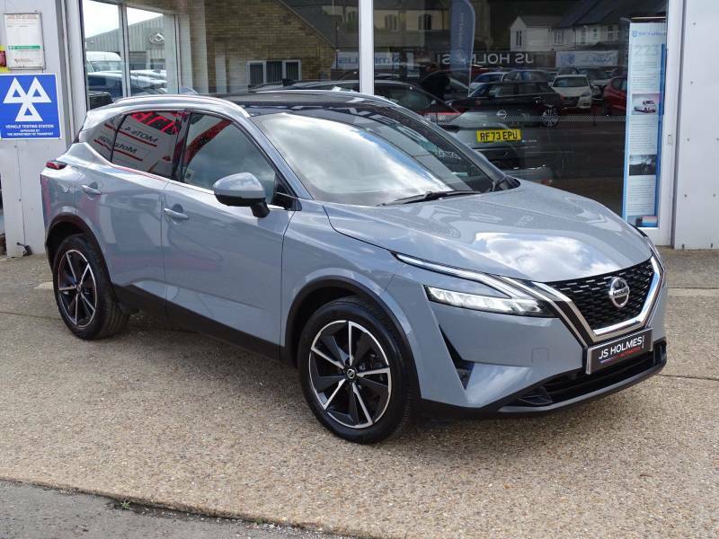 Nissan Qashqai 1.3 Dig-t Mh Tekna - 2022 22 YD22HVF Grey #5