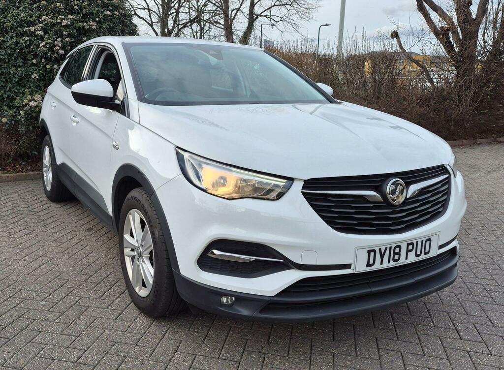 Vauxhall Grandland X 1.2 Turbo Se Euro 6 Ss DY18PUO White #2