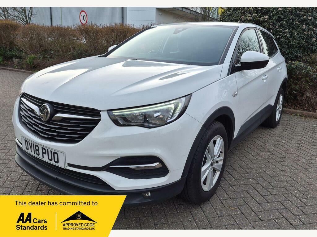 Vauxhall Grandland X 1.2 Turbo Se Euro 6 Ss DY18PUO White