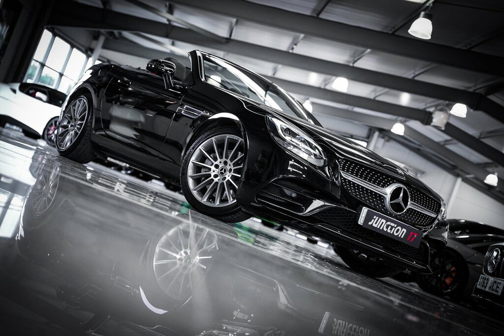 Mercedes-Benz SLC 2.1 Slc250d Amg Line G-tronic Euro 6 Ss Black #6