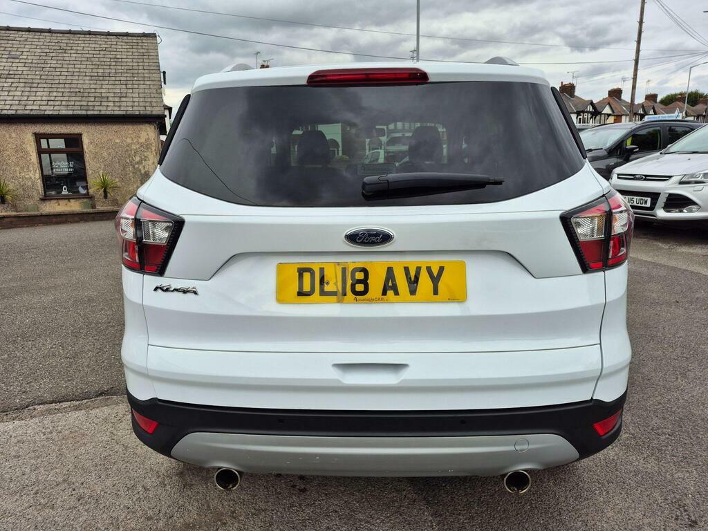 Ford Kuga 2.0 Tdci Titanium X 2Wd Euro 6 S S White #4