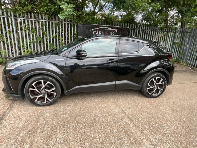 Toyota C-Hr Vvt-h Design Cvt Euro GU21HXB Black #3