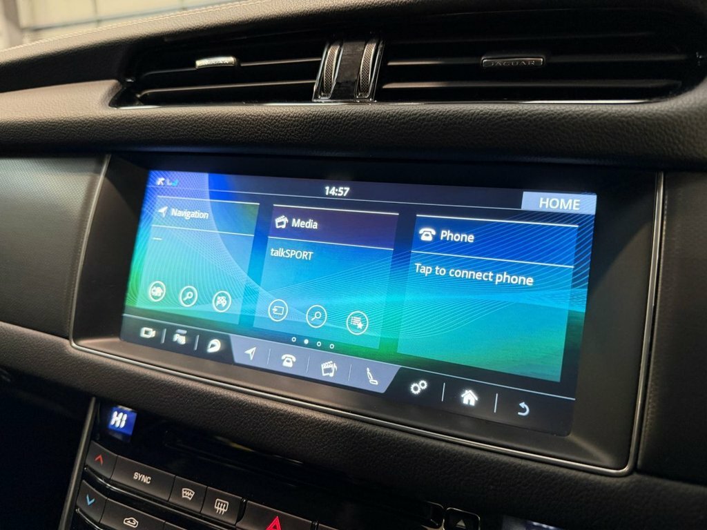 Jaguar XF 3.0L D V6 S Red Black Leather Panoramic Roof White #44