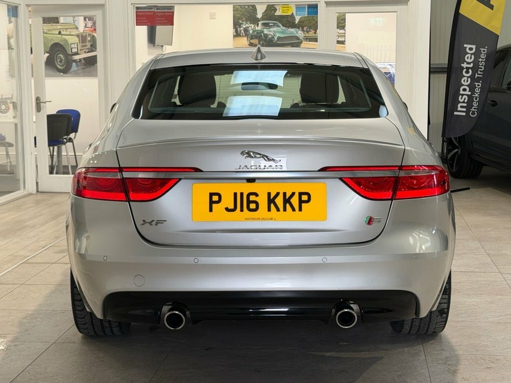 Jaguar XF 3.0L D V6 S Red Black Leather Panoramic Roof White #27