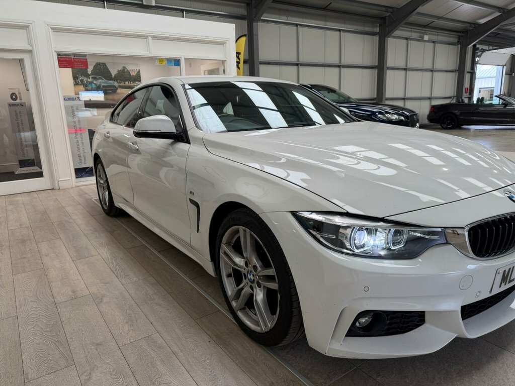 BMW 4 Series Gran Coupe 2L M Sport White #5