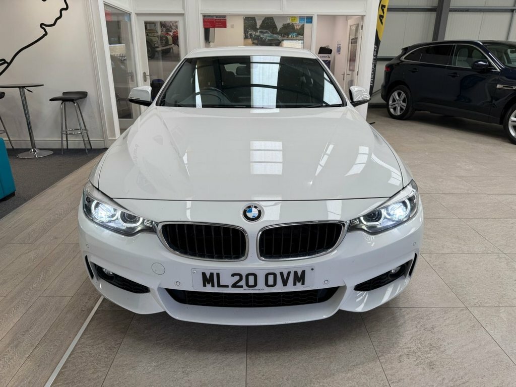 BMW 4 Series Gran Coupe 2L M Sport White #4