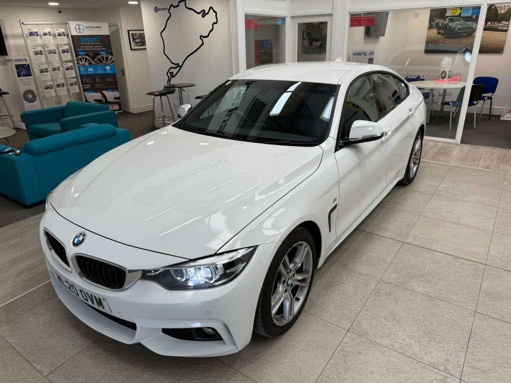 BMW 4 Series Gran Coupe 2L M Sport White #6