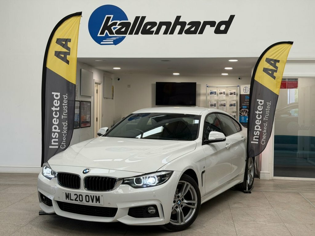 BMW 4 Series Gran Coupe 2L M Sport White