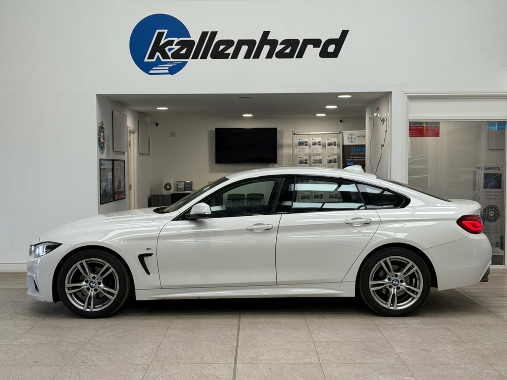 BMW 4 Series Gran Coupe 2L M Sport White #2