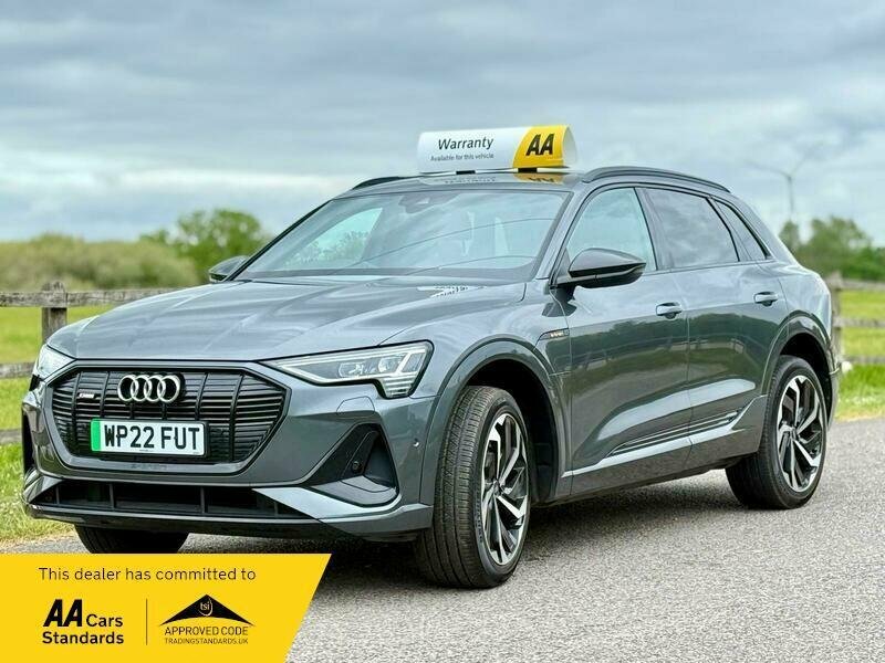 Audi E-tron 50 Black Edition Quattro 71.2Kwh 11Kw Ch WP22FUT Grey #4