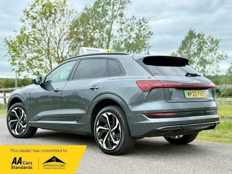 Audi E-tron 50 Black Edition Quattro 71.2Kwh 11Kw Ch WP22FUT Grey #5