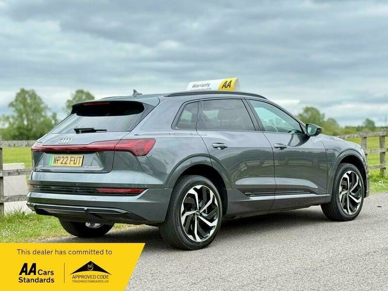Audi E-tron 50 Black Edition Quattro 71.2Kwh 11Kw Ch WP22FUT Grey #6